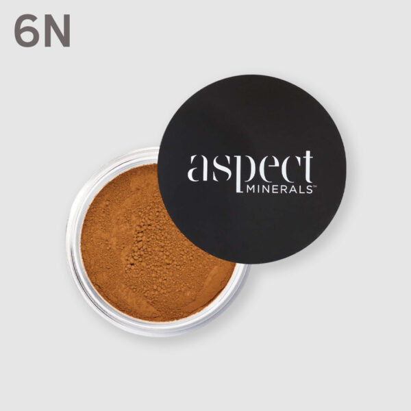 Jessie E Makeup & Beauty-6N-Aspect Minerals_Powder-Six_Medium-Dark_Neutral